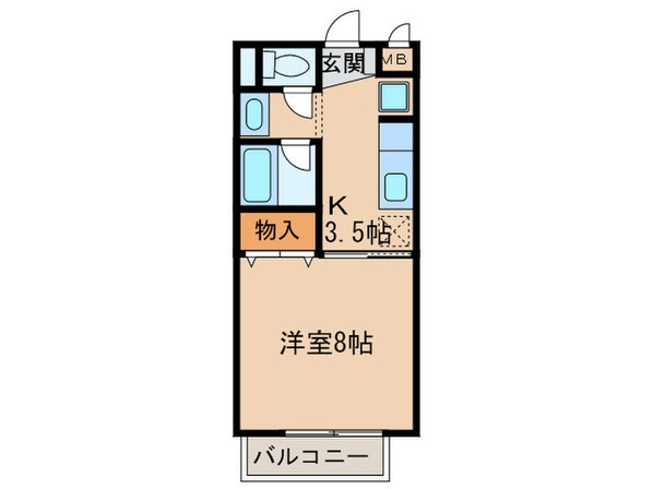 サ－プラスワン町田の物件間取画像